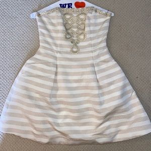 Lilly Pulitzer strapless dress